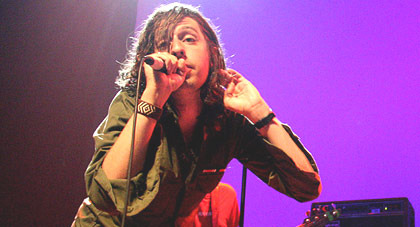 Adam Green beim Sonnenrot Adam Green bei seinem Auftritt 2006 in München (Foto: muenchenblogger)
