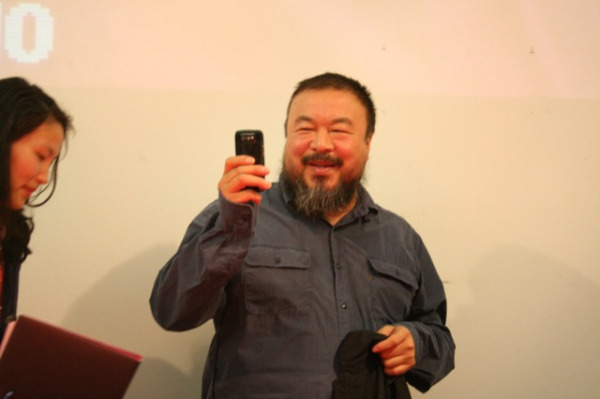 Ai Weiwei fotografiert fast alles - und stellt die Bilder auf seinen twitter-Account. (Foto: muenchenblogger)