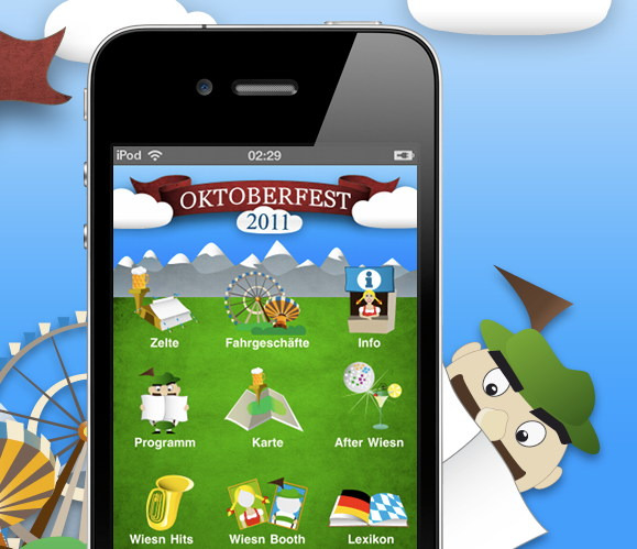 Die Oktoberfest-App - präsentiert von münchenblogger