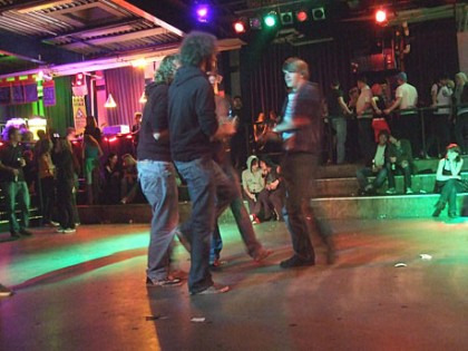 Szene aus dem Backstage (Foto/Archiv: muenchenblogger)
