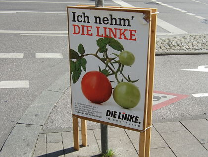 Was sollen uns diese Tomaten sagen? (Foto: muenchenblogger)