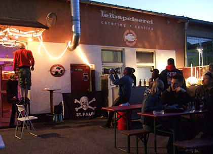 Kantine mit Musik: Die Feinspeiserei (Foto: muenchenblogger)