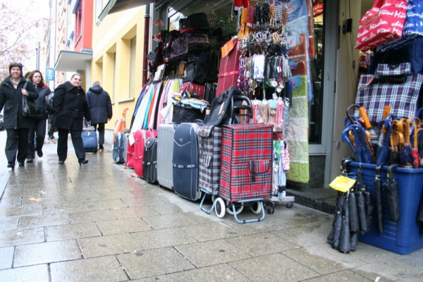 Die Goethestraße im Hauptbahnhofviertel (Foto: MünchenBlogger)