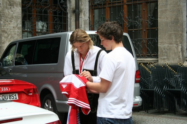 Schon bald ein Blauer? Bayern-Spieler Anatoli Timoschtschuk (Foto: muenchenblogger)