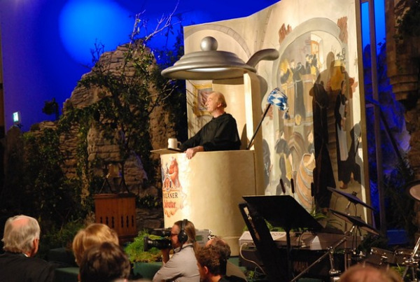 "Nichts und niemanden hat er geschont" - Michael Lerchenberg als Fastenprediger Bruder Barnabas (Foto: muenchenblogger)