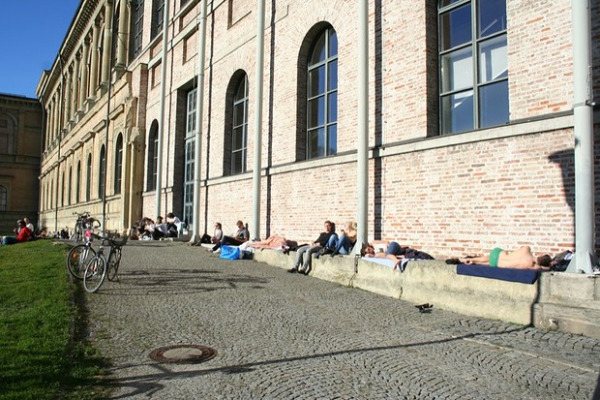 Museal sonnen (Foto: muenchenblogger)