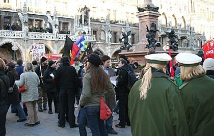 Alle Jahre wieder Demonstration gegen die Sicherheitskonferenz 2008 (Foto: Stefan Strasser, Archiv)