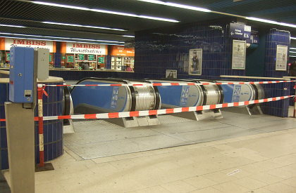Münchens U-Bahnhöfe bleiben heute leer (Foto: muenchenblogger)