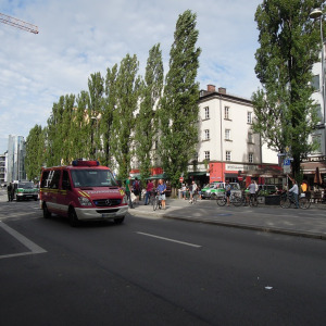 Bombenfund in Schwabing