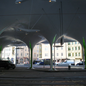 Busbahnhof an der Münchner Freiheit