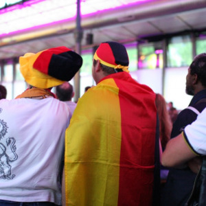 Public Viewing in der Schrannenhalle