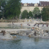 Isar-Renaturierung an der Reichenbachbrücke (Foto: muenchenblogger)