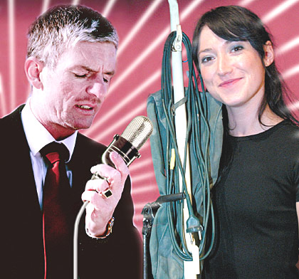 Foto Charlotte Roche und Heinz Strunk