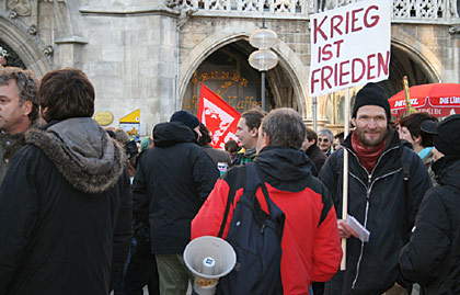 Sicherheitskonferenz Demonstration 2008