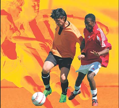 Foto Gerd Müller Cup am Odeonsplatz