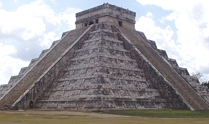 Foto Ruinen von Cichen-Itza in Mexiko