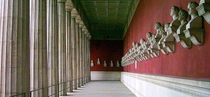 Foto Büsten in der Ruhmeshalle in München