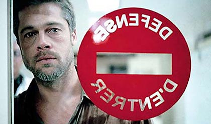 Foto Babel mit Brad Pitt