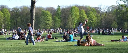 Englischer Garten im Frühling