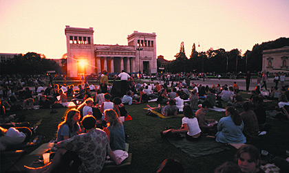 Foto Kino Openair am Königsplatz