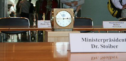 Edmund Stoiber Staatskanzlei