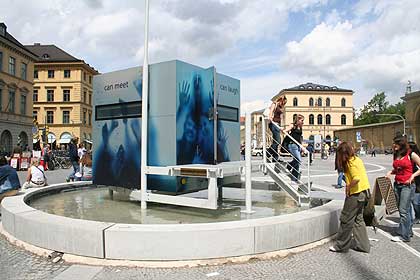Foto O2 Wohnwuerfel Micro Compact Home