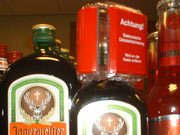 Jaegermeister mit Diebstahlsicherung