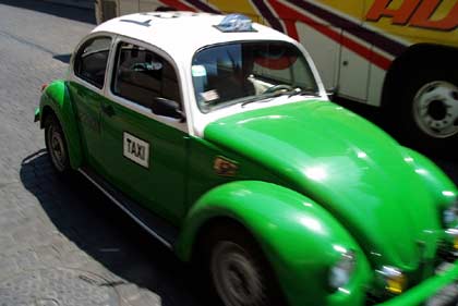 Taxi in Mexiko City
