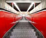 U-Bahn Rolltreppe